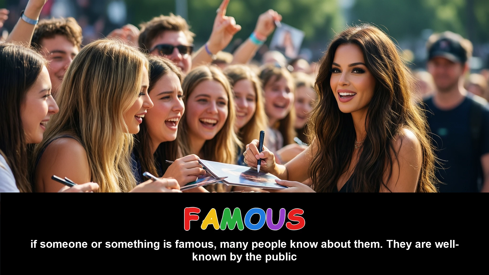 English Illustration for famous